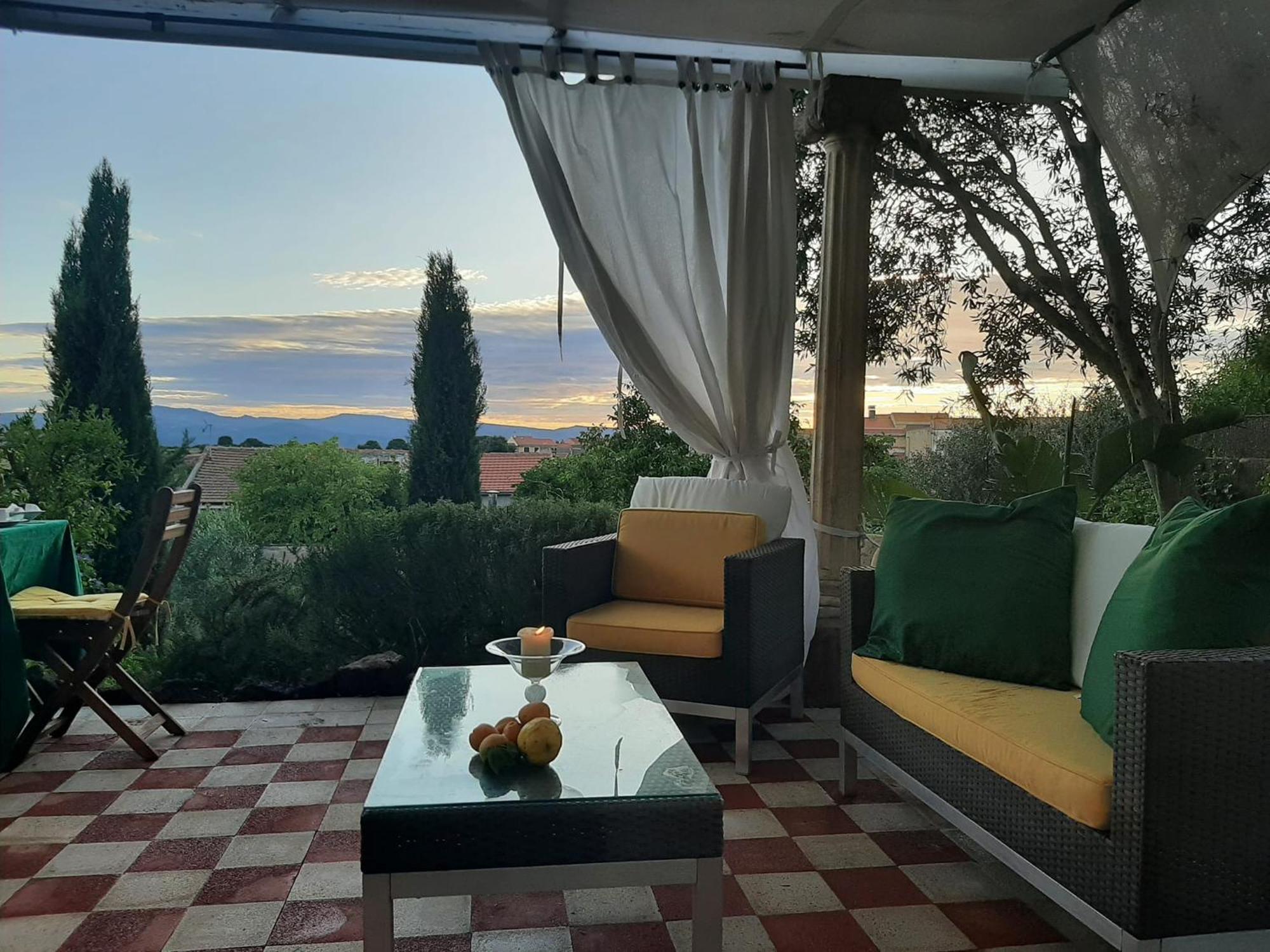 B&B Il Giardino Del Barone Pozzomaggiore Kültér fotó